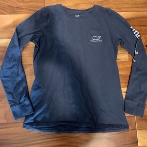 VINEYARD VINES NAVY LONG SLEEVE